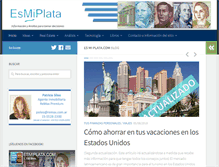 Tablet Screenshot of esmiplata.com